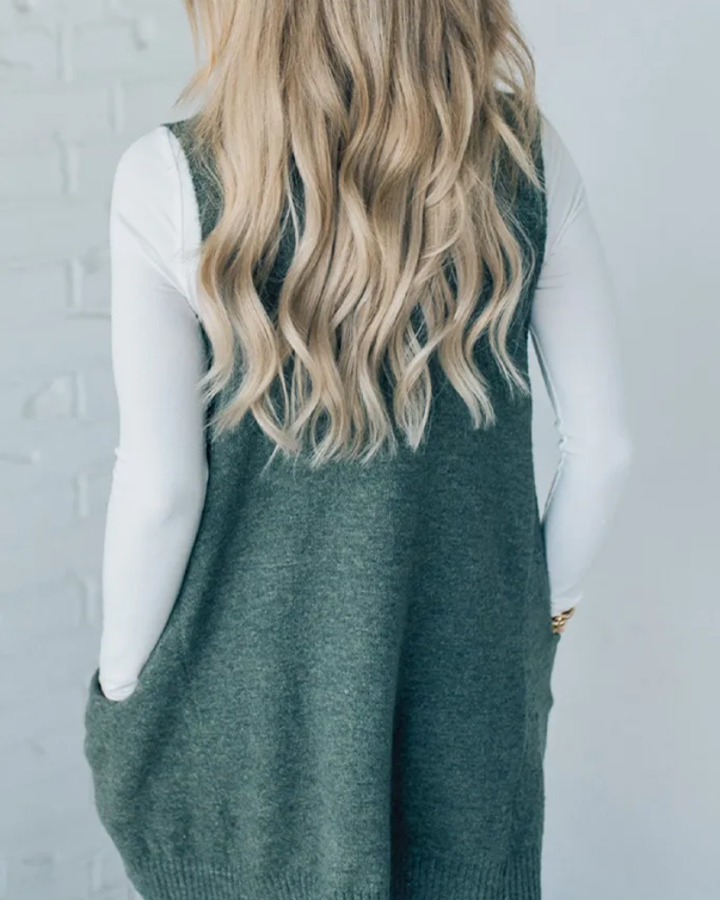 Yvonne | Stickad Mysväst
