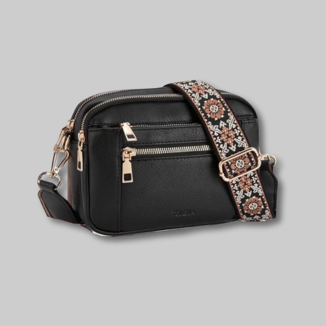 Elin™ - Elegant Läderaxelväska