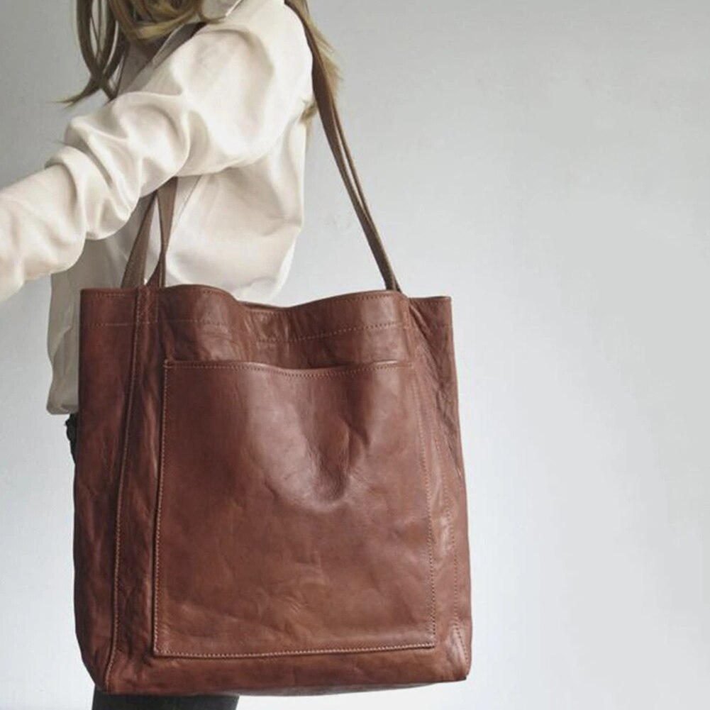 Elin™ | Vintage Lädertas