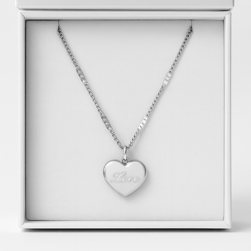 Elin | Evigt Hjärt Halsband