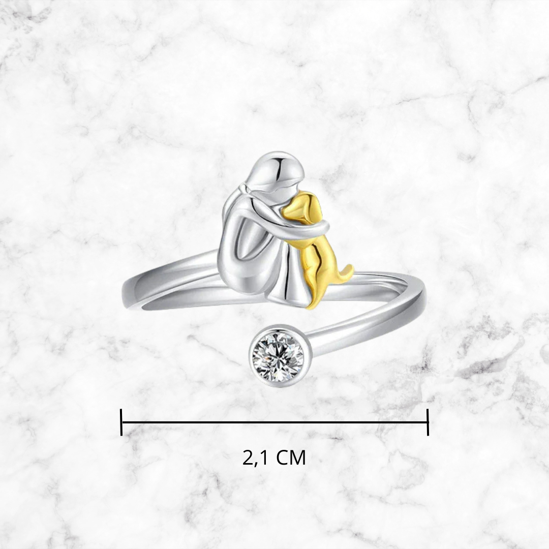 Elin™ | Ring med hundikon