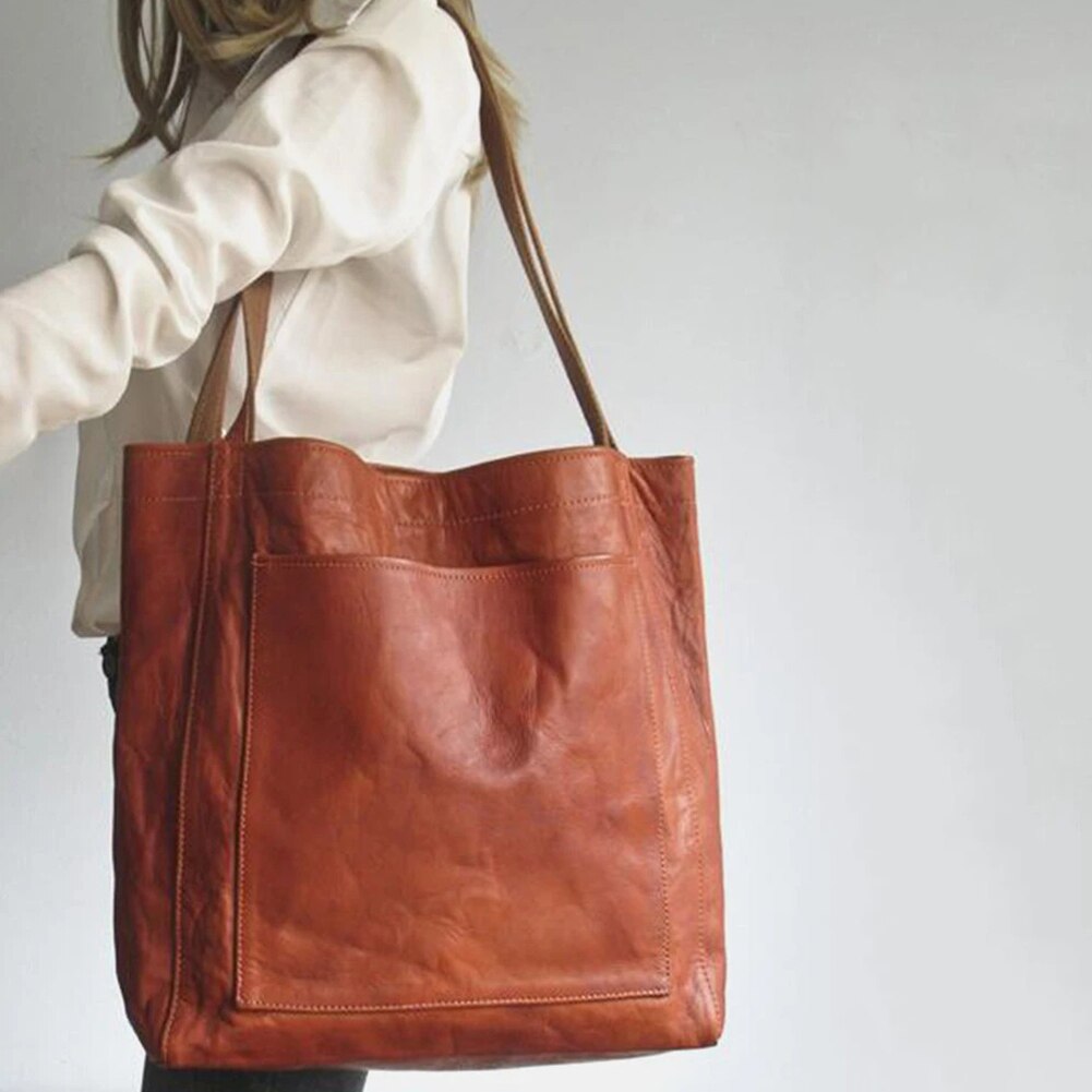 Elin™ | Vintage Lädertas
