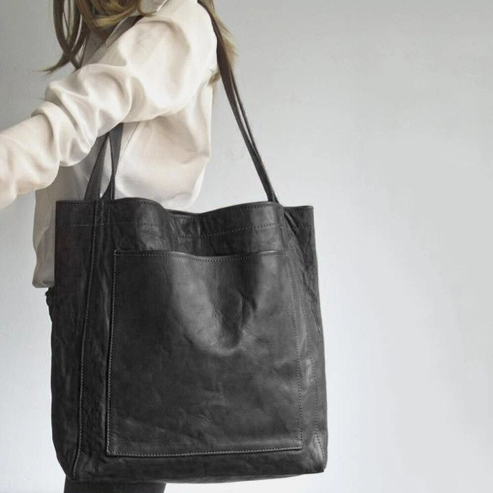 Elin™ | Vintage Lädertas