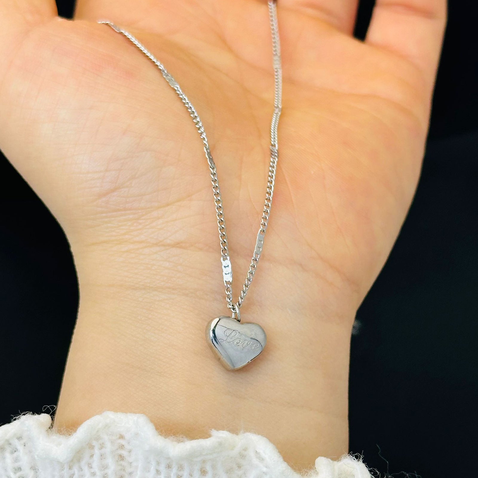Elin | Evigt Hjärt Halsband