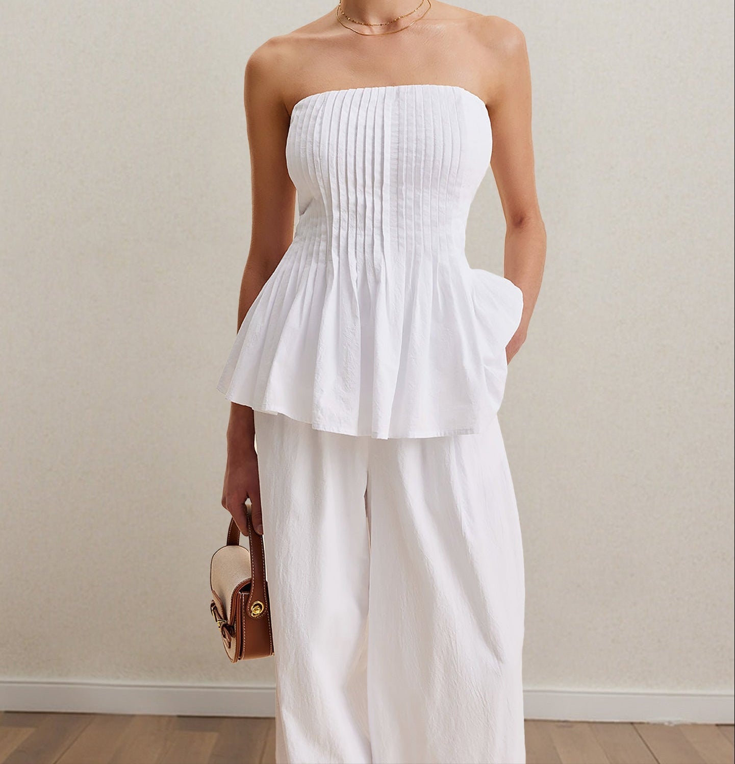 Elin™ | Plisserad Top