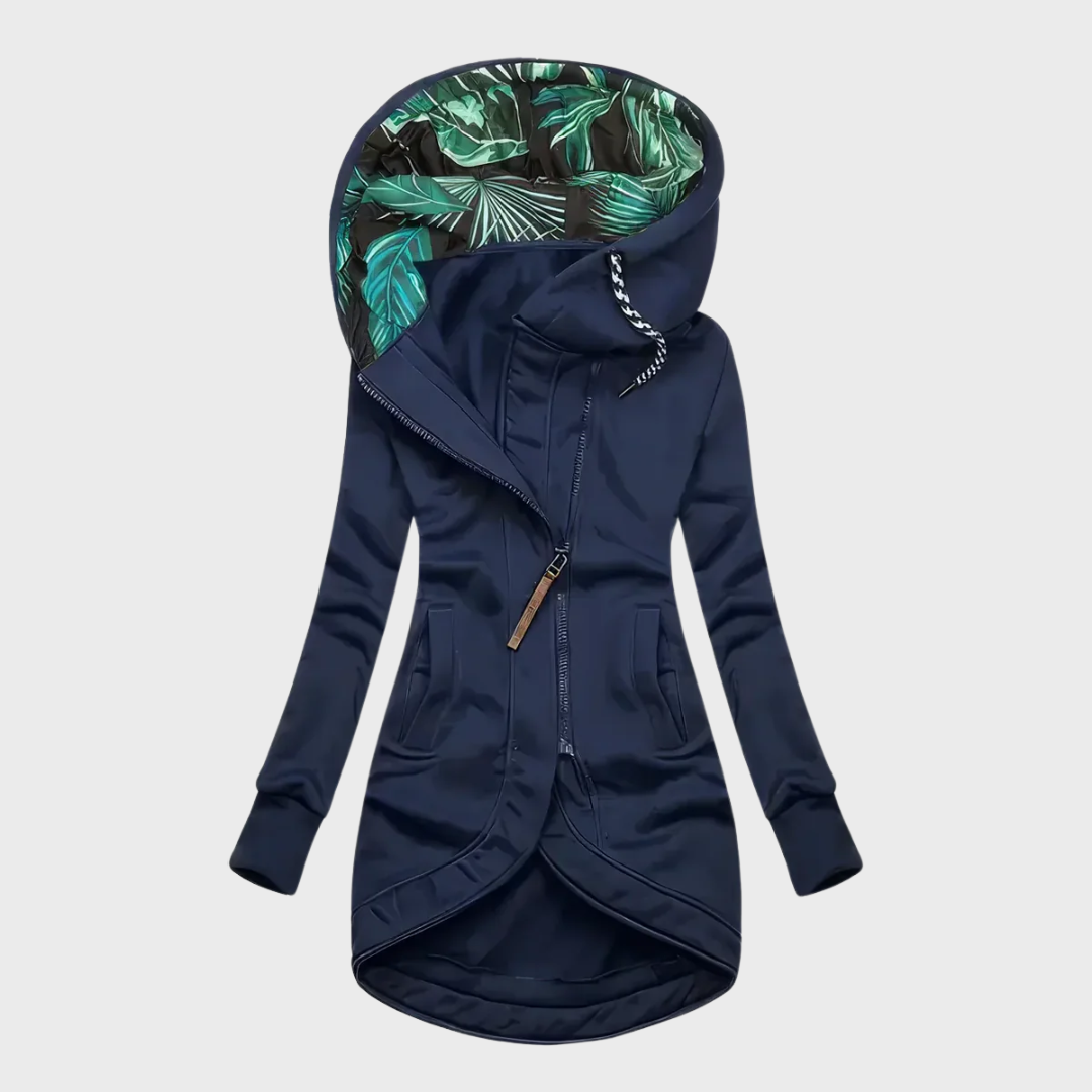 Marie – Elegant & Varm Vinterjacka med Huva