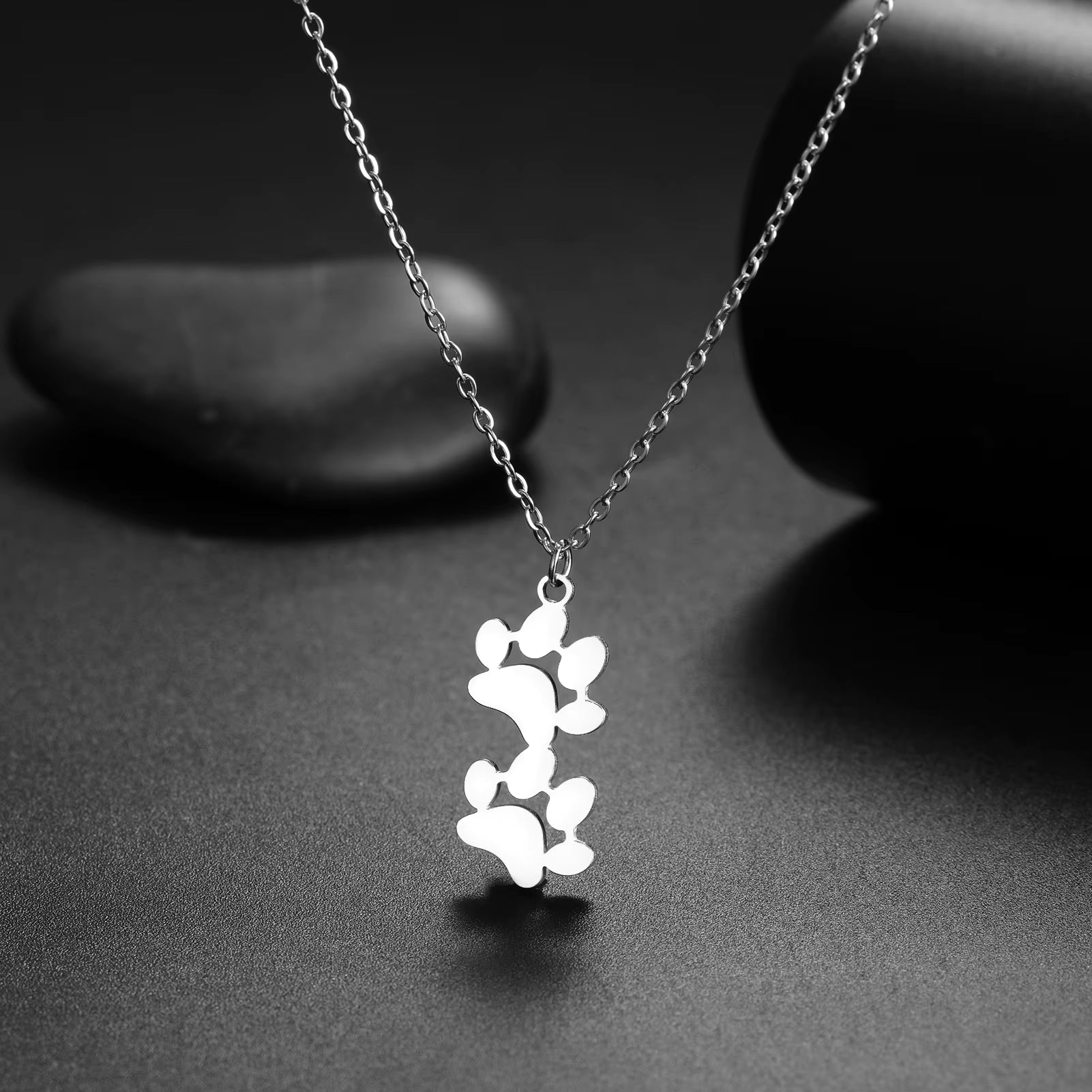 Elin | Min Pälsvän – Halsband med Tassavtryck