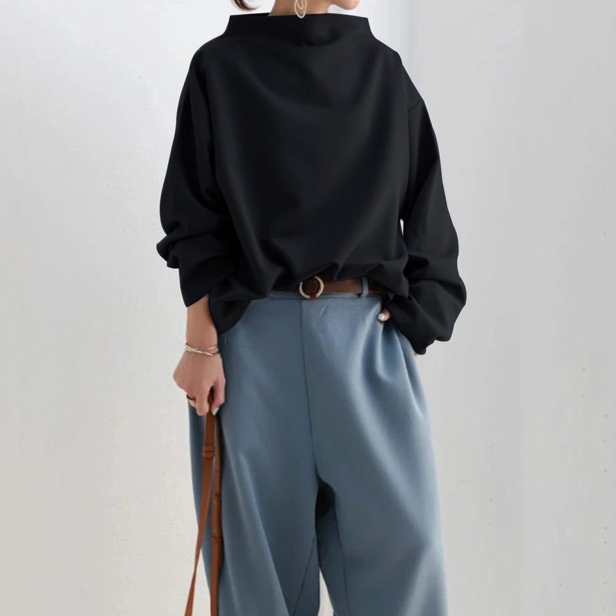 Susanna | Chic högkrage tröja