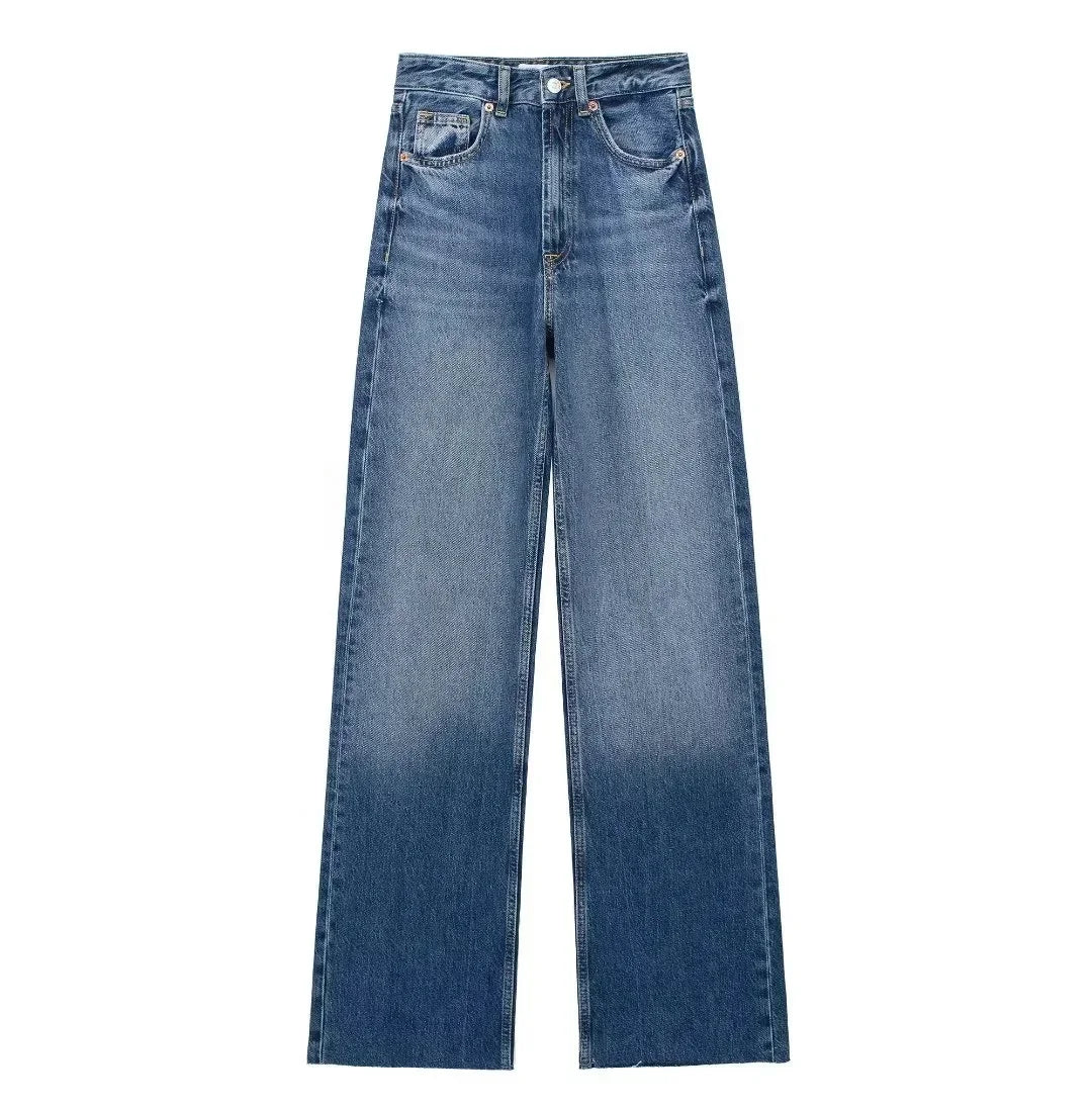 Elin™ | Rak Jeansbyxa