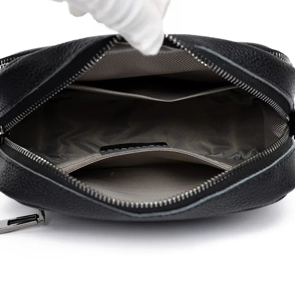 Anna | Raffinerad Läder Axelväska