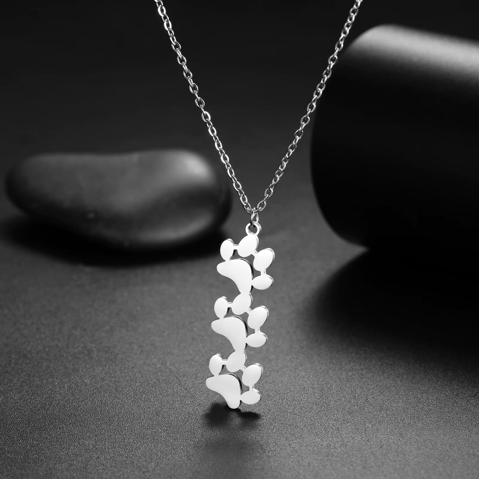 Elin | Min Pälsvän – Halsband med Tassavtryck