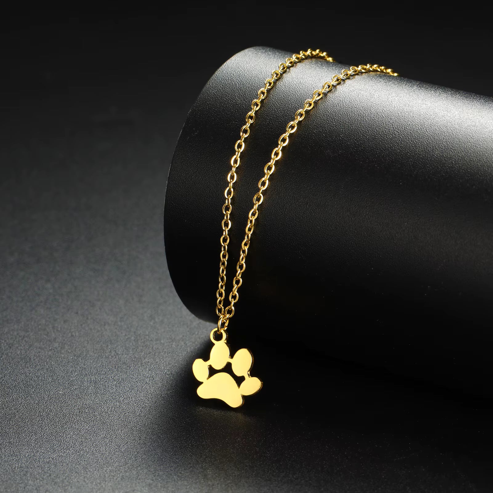 Elin | Min Pälsvän – Halsband med Tassavtryck