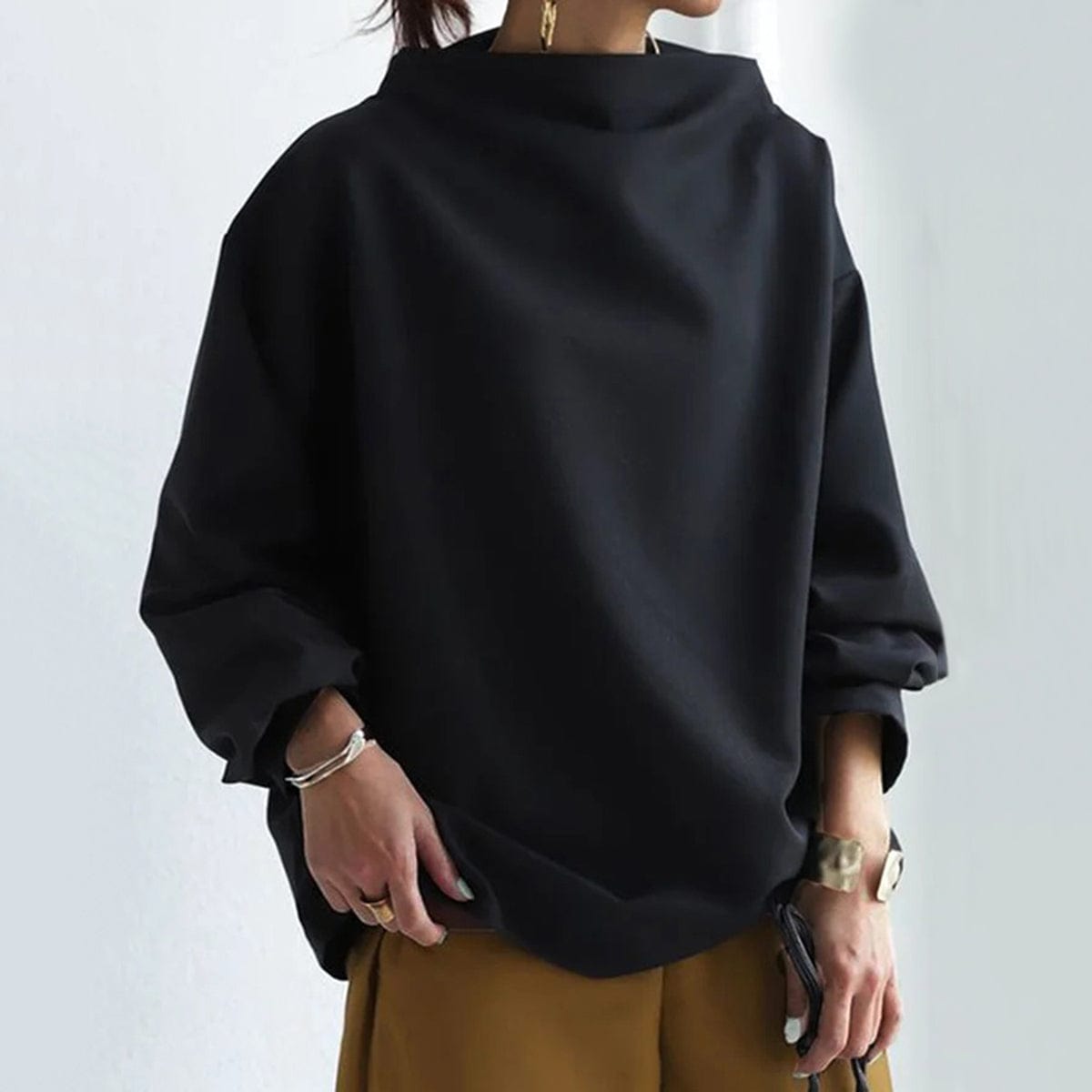 Susanna | Chic högkrage tröja