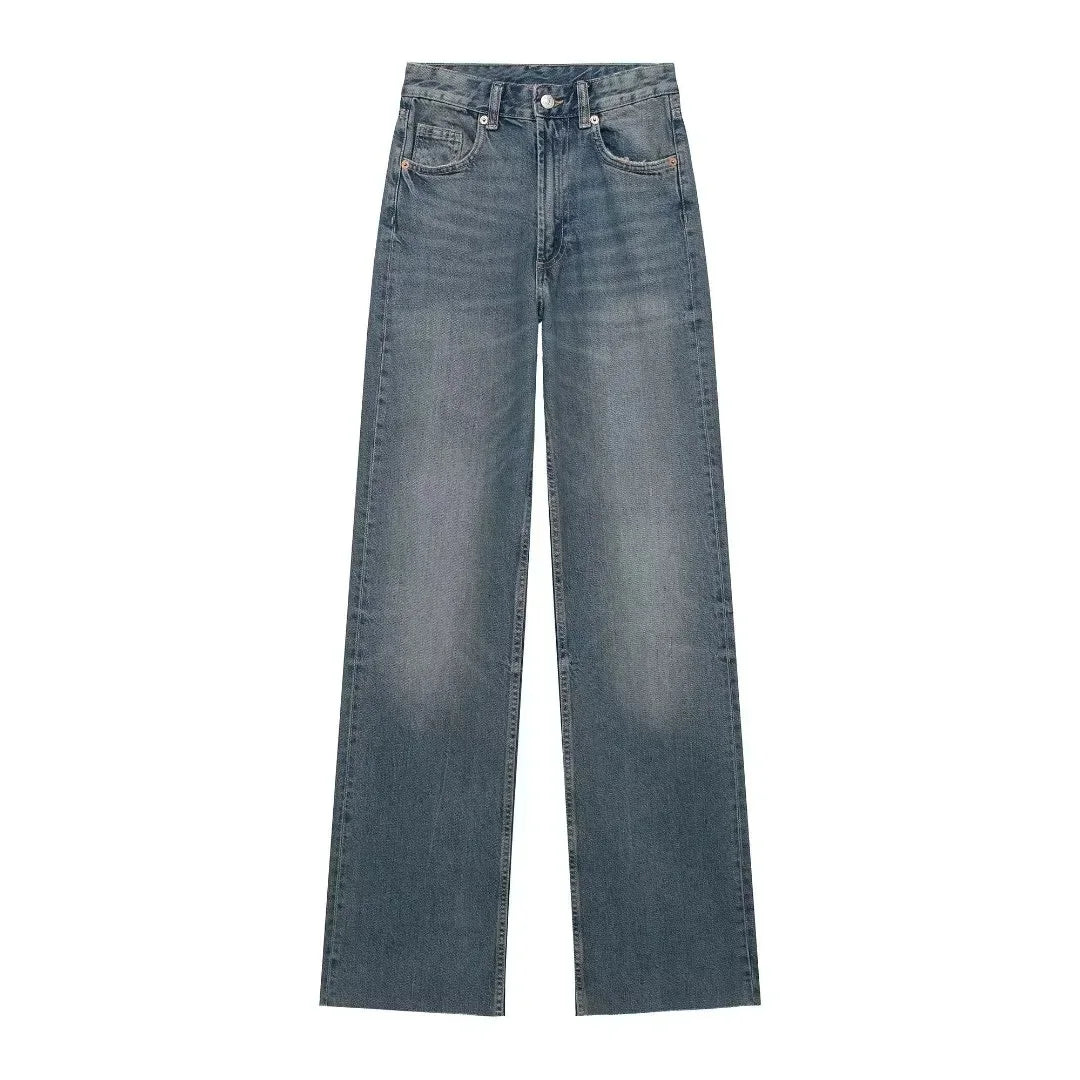 Elin™ | Rak Jeansbyxa