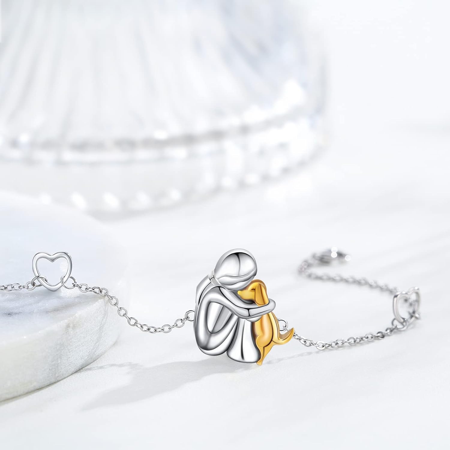 Elin™ | Armband med hundikon