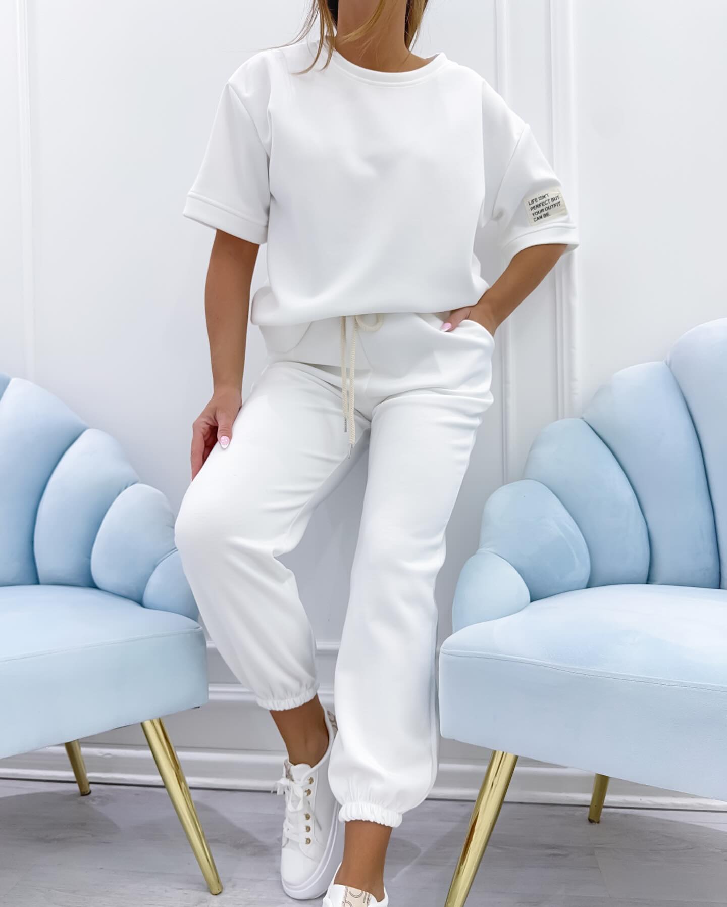 Norma | Bekväm lounge-set med kort ärm