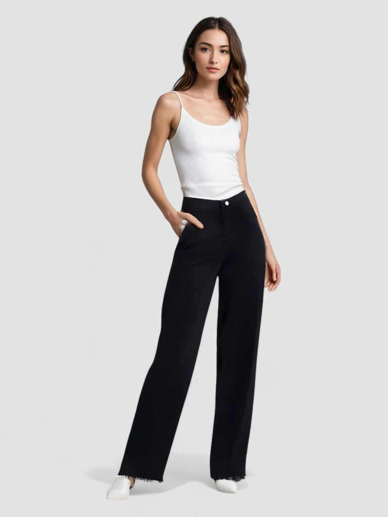 Elin™ | Elegant Svart Jeans