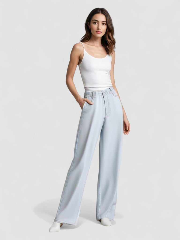Elin™ | Ljus Jeans