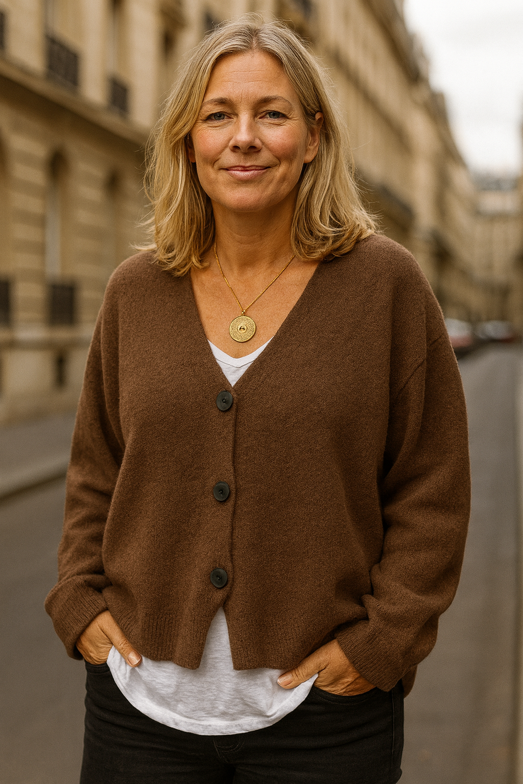 Kerstin | Stickad Kofta