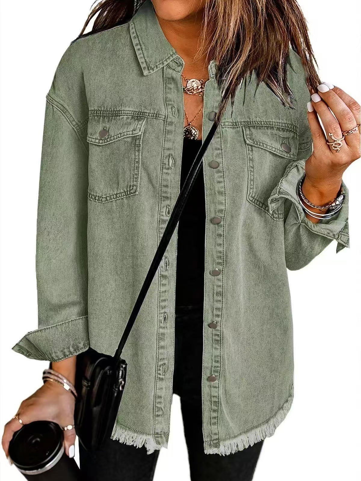 Elin™ | Klassisk jeansjacka för vardagsbruk