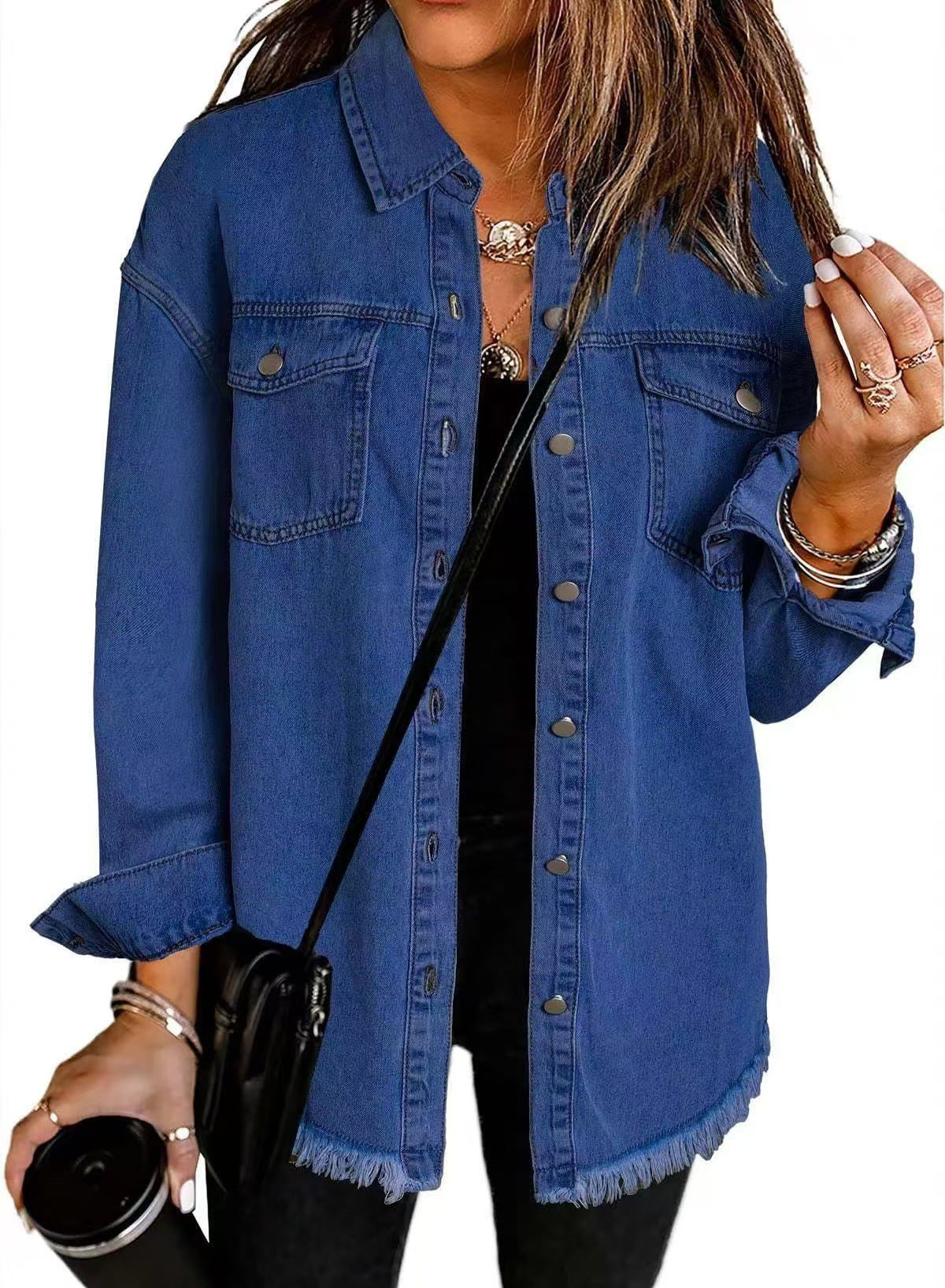 Elin™ | Klassisk jeansjacka för vardagsbruk