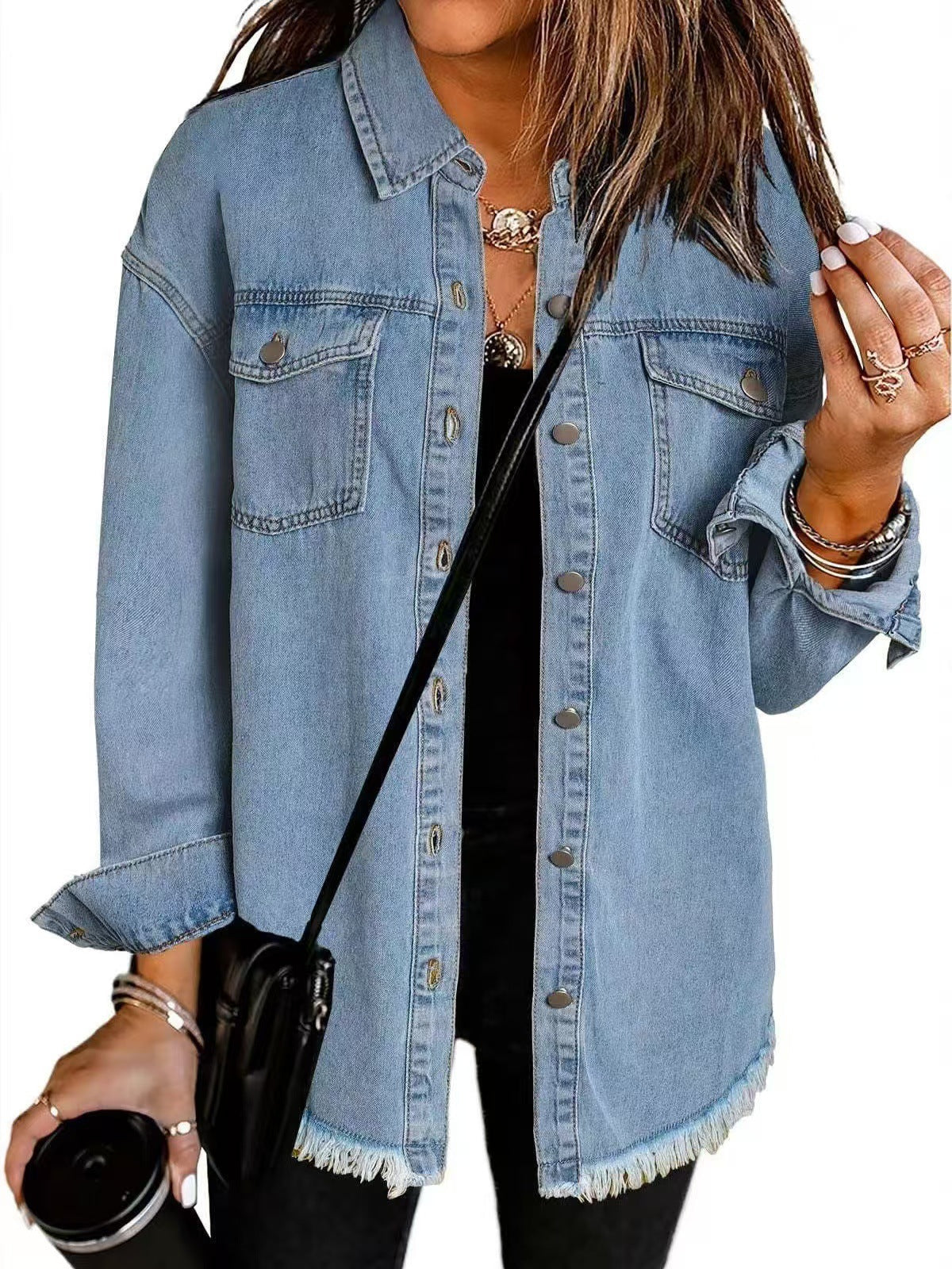 Elin™ | Klassisk jeansjacka för vardagsbruk