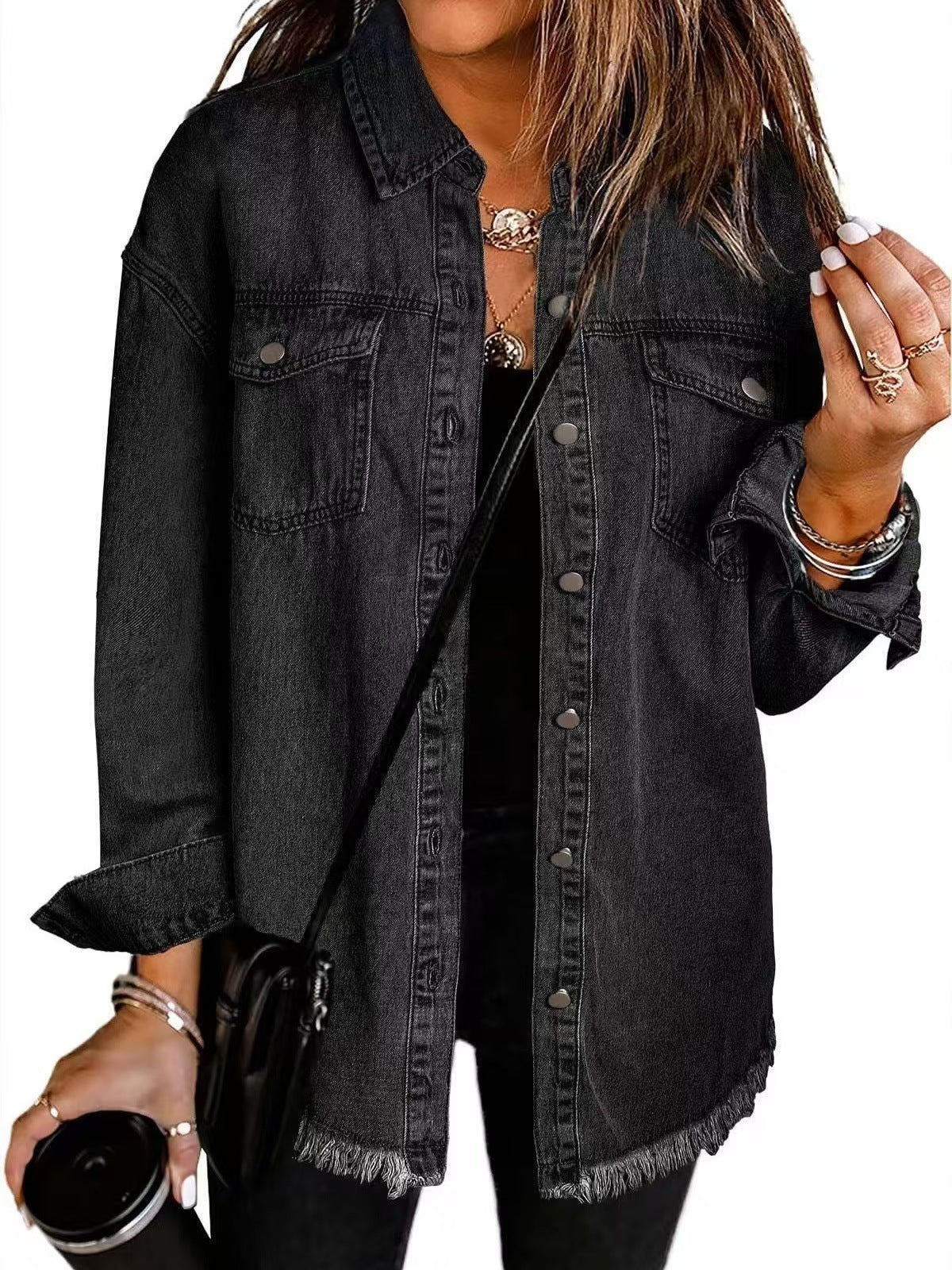 Elin™ | Klassisk jeansjacka för vardagsbruk