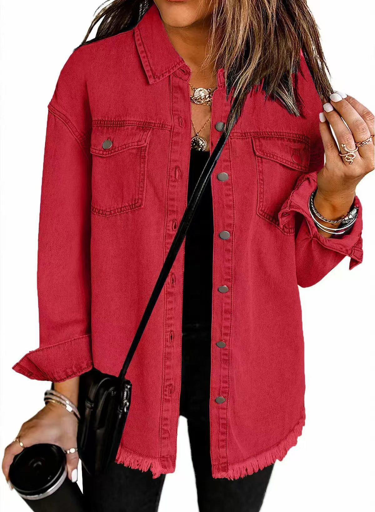 Elin™ | Klassisk jeansjacka för vardagsbruk