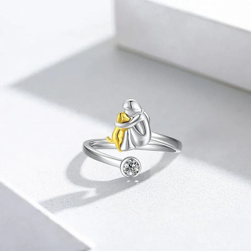 Elin™ | Ring med hundikon
