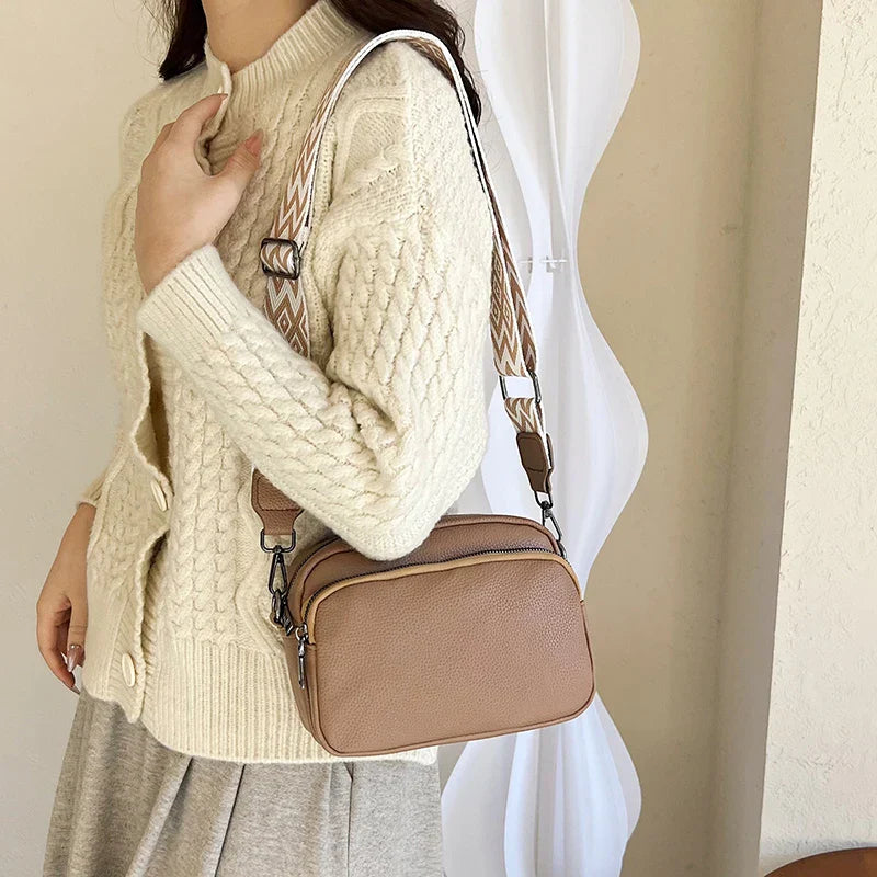 Elina | Raffinerad Läder Axelväska