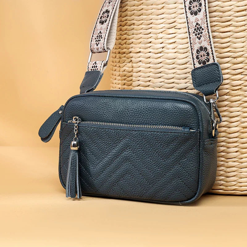 Bo | Raffinerad Läderaxelväska