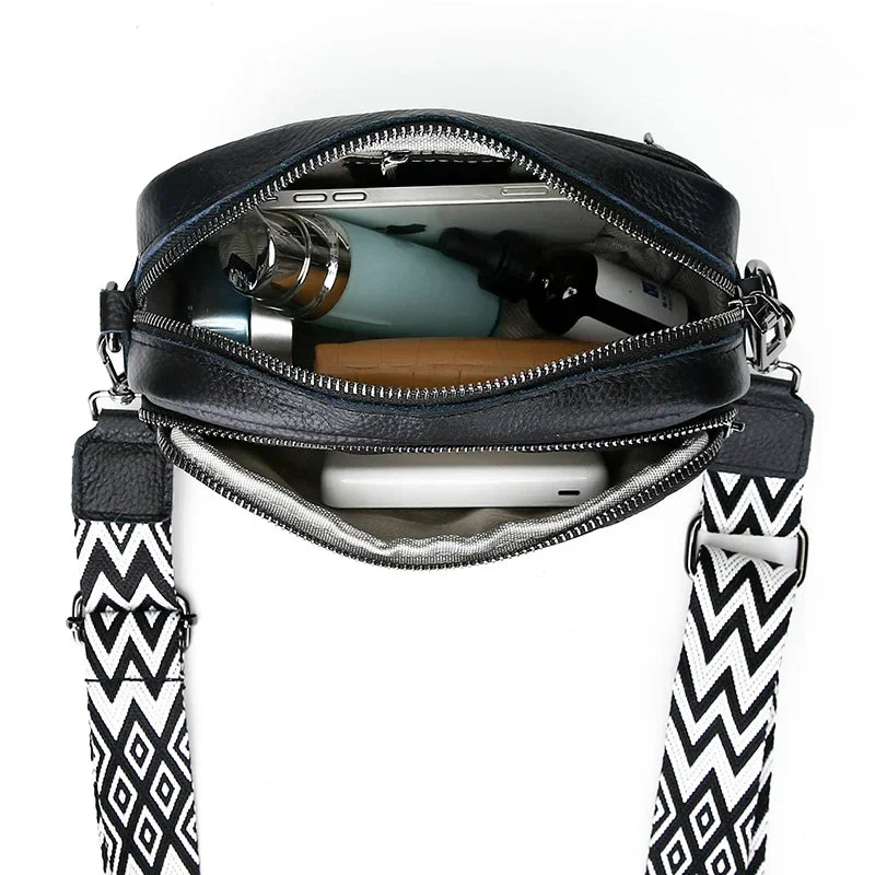 Elin | Raffinerad Läderaxelväska