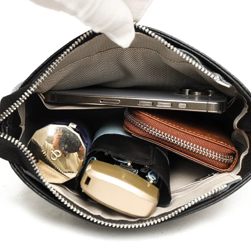 Lena | Finskt Läder Axelväska