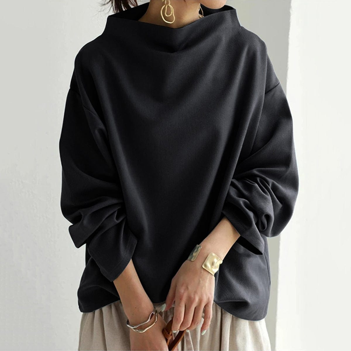 Susanna | Chic högkrage tröja