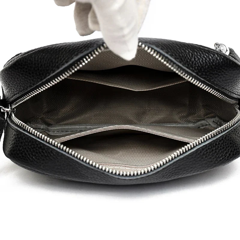 Bo | Raffinerad Läderaxelväska