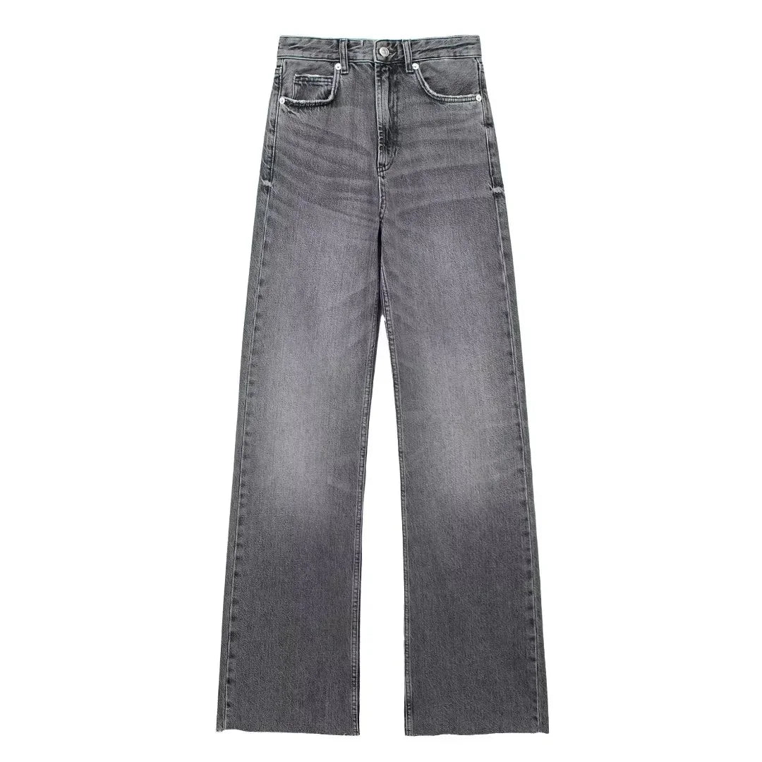 Elin™ | Rak Jeansbyxa