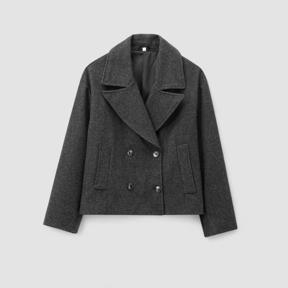 Elin™ | Dubbelknäppt Jacka