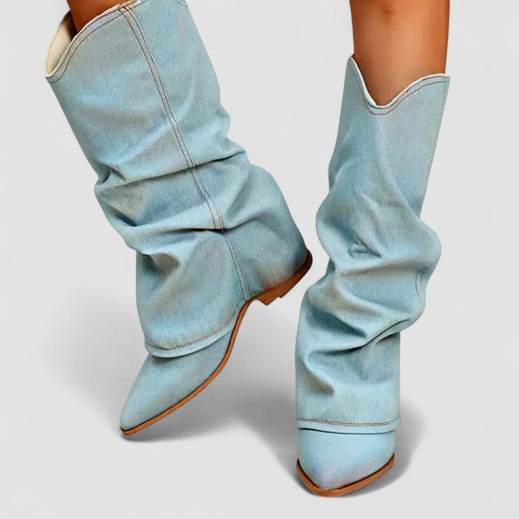 Elin™ | Denimstövlar